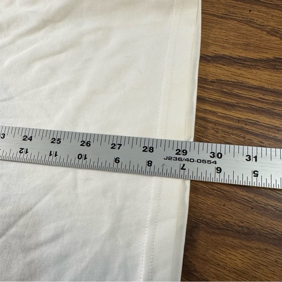 Lands' End White Turtleneck Sweater Soft Knit Classic. Size XL - Picture 7 of 7